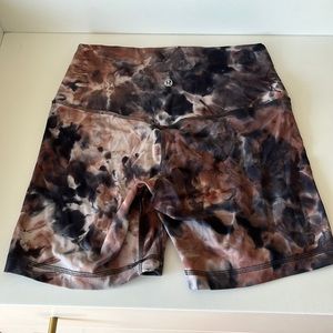 Lululemon Align 6” shorts Tie Dye